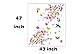 Cukudy® Pink Cherry Blossom Tree with Butterfly Vinyl Art Wall Decal