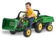 John Deere Loader w/trailer