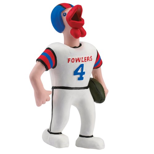 More image Grriggles Latex Fowlers Dog Toy, Football Player, 9-Inch