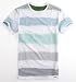 On The Byas Reverse Stripe Crew Tee
