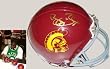 Reggie Bush Signed USC Trojans Mini Helmet