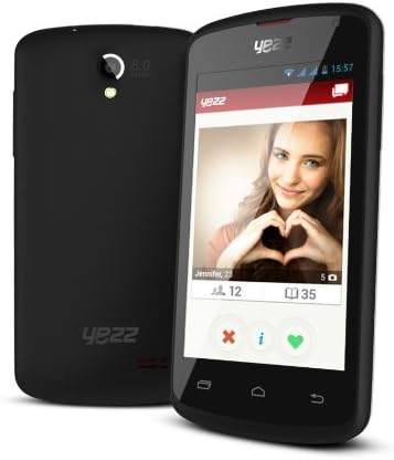 Andy A4 - Factory Unlocked Phone - Yezz Wireless (Black)