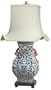 Best Great Good Unbeatable Price Value Deal - 27" Ming Blue & White Porcelain Urn Classic Oriental Table Lamp