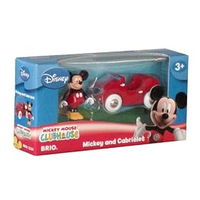 Brio 32231 DISNEY Micky Mouse Clubhouse Mickey and Cabriolet