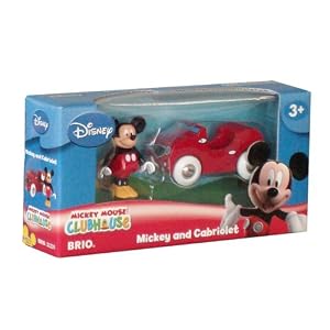 Brio 32231 DISNEY Micky Mouse Clubhouse Mickey and Cabriolet by 
