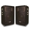 Pair of 12" PA DJ Speakers 600 Watts PRO Audio - Mains, Monitors, Bands, Karaoke, Churches, Weddings