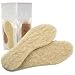 Lammfell Einlegesohlen / Einlagen f�r Schuhe 1 Paar Gr. 45/46