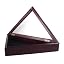 Officers Flag Display Case for 5ft x 9.5ft Flag - Cherry Case