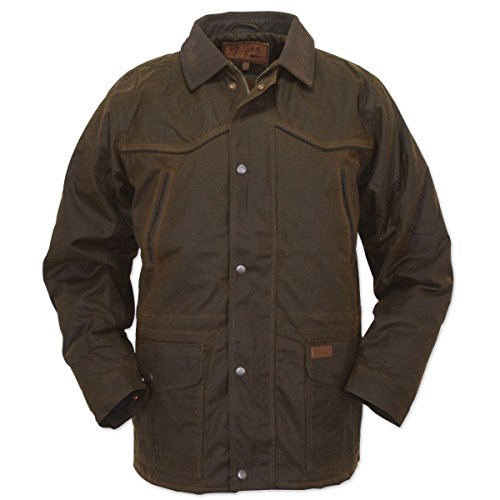 Outback Trading Co Men's Co. Oilskin Rancher Jacket - 2707Bronze