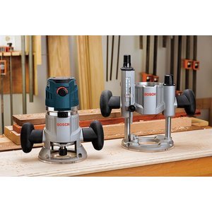 Bosch MRC23EVSK 2.3 HP Combination Plunge & Fixed-Base Variable Speed Router Pack