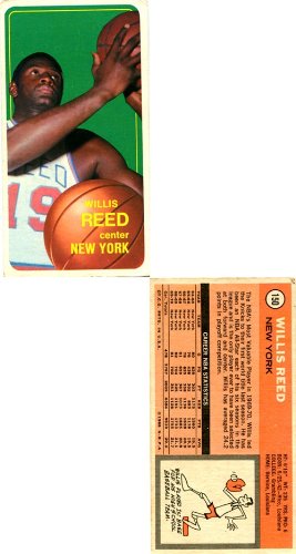 Willis Reed Unsigned 1970-1971 Topps Basketball Card