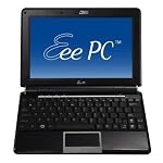 Asus Eee PC 1000H 10 Zoll WSVGA Netbook (Intel Atom N270 1,6GHz, 1GB RAM, 160GB HDD, XP Home) schwarz
