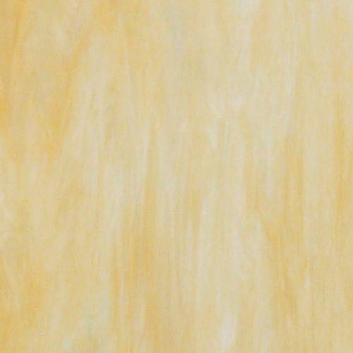Amber, White Wispy Iridescent Wissmach Stained Glass Sheet - 8" X 12" (.67sf)