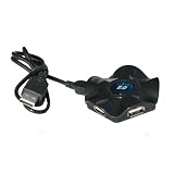 TeckNet USB 2.0 4 Port Hub - Black