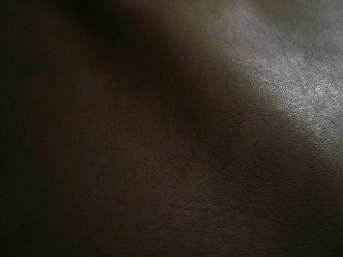 Ortu leather - Lambskin Leather Skin Hide Hickory Brown - 7 Sq.Ft