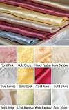 All Silk Duvet Cover Set - Crepe Satin Plain by Silkqueen