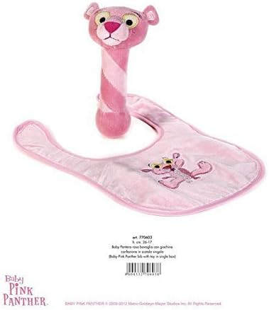 Venturelli Baby Bib Pink Panther by Venturelli