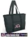 Alpha Gamma Delta Tote Bag Black Deluxe Alpha Gamma - For Travel or Beach Best Unique Gift Ideas for Her, Women, or Ladies