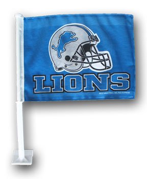 Detroit Lions - NFL Car Flag