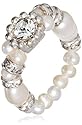 Schmuck-art Ring Pretty white 2 cm 17284
