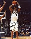 Antwan Jamison Autographed Washington Wizards Basketball 8x10 Photo - Autographed NBA Photos