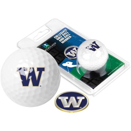 Washington Huskies Uw Ncaa Collegiate Logo Golf Ball Ball Marker
