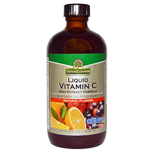 Nature's Answer, Liquid Vitamin C, Natural Flavors, 8 fl oz (240 ml) - 2pc Nature's Answer, Liquid Vitamin C, Natural Flavors, 8 fl oz (240 ml) - 2pc