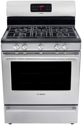 Bosch 30 In. Stainless Steel Gas Range - HGS5L53UC