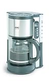 Domo Do-417Ktdomo Cafeti�re Programmable 1,5L 1000W R�servoir Amovible