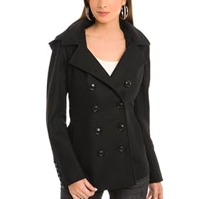 G by GUESS Layla Hooded Peacoat