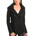 G by GUESS Layla Hooded Peacoat