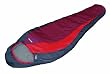 High Peak Schlafsack Redwood, dunkelgrau/bordeaux/rot, 23070