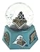 Purdue University Logo In Water Globe. School'S Fight Song Plays.