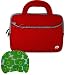 Assorted Color Acer Aspire One 8.9-inch 10-inch Acer AOA150 Carrying Case Glove + Bestpricecenter Mouse Pad (Red with Handle)