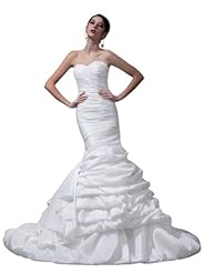 Taffeta Applique Ruched Lace-Up Wedding Dress 