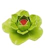Green Ceramic Lotus Tea light Holders