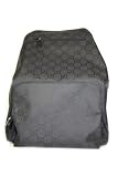 Gucci Handbags Black GG Nylon Backpack 179606