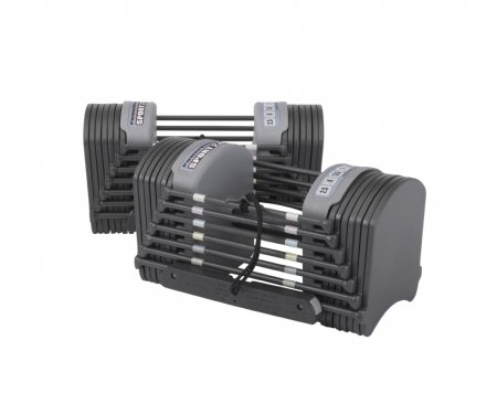 PowerBlock SportBlock Adjustable 3- to 24-Pounds per Dumbbell Set