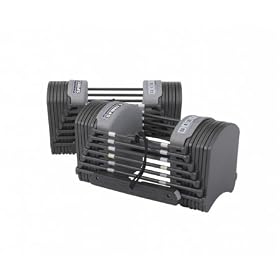 PowerBlock SportBlock Adjustable 3- to 24-Pounds per Dumbbell Set