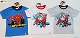 Super T-Shirt von Spiderman in verschiedenen Größen und Farben.