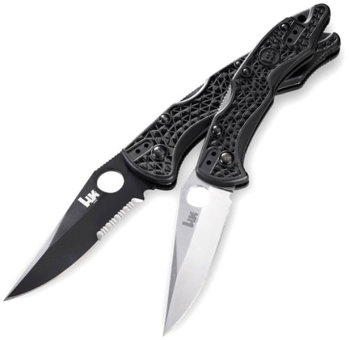 Benchmade HK Knives Pika II Knife Combo with Edged Coated Blade (Black, 8.32-Inch) Benchmade HK Knives Pika II Knife Combo with Edged Coated Blade (Black, 8.32-Inch)