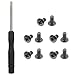 Tenq Belt Clip Screws with Screwdriver for Baofeng 888S (5 Pair Packs)