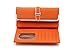 Women's Matching Watch & Wallet - Orange