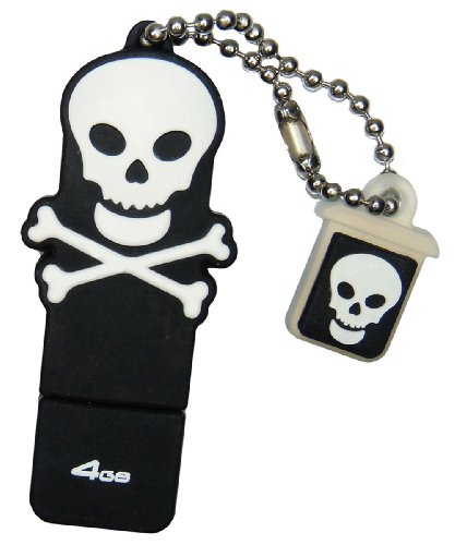 EMTEC Scallywag  Series 4 GB USB 2.0 Flash Drive 