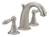 Fusion by Danze COL-8SP-BRN Colonial Crest Widespread Lavatory Faucet, Brushed Nickel