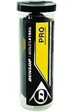 Dunlop Sports Pro XX Squash 3 Ball Tube