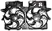 TYC 620670 Cooling Fan Assembly Compatible with 2005-2005 Ford Escape