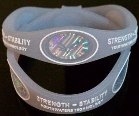 The Strength Stability Bracelet.The First of It's Kind Rated #1.Add's to Your Immune System.Also Help's Add Energy, Strength & Stability.Protects You From Harmful Electrical Fields.Designed to Be Beautiful and Fashionable.Feel the Surge of Energy When You Put It On. 3 Large Beautiful Scalar Energy Holograms, Negative Ions, and the Rest Is Our Own Patented Technology.Designed to Work with Our Alkaline Hydrogen Pens, the First to Have Science Behind This.Another Proprietary Youthwater Technology.