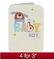 Collage Cute Baby Boy Card