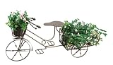 Red Carpet Studios Bronze Tricycle With Cart Planter